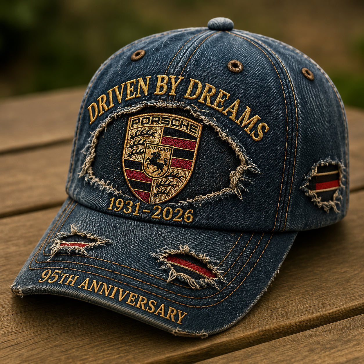 Pors 95th Anniversary Driven By Dreams Hat 2026 Car Lover Cap Best Gift For Husband - Loomnari