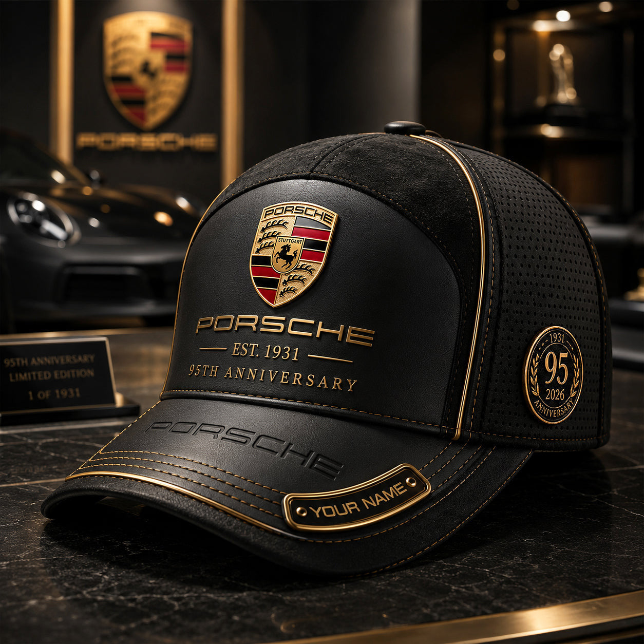 Personalized Pors Vintage 95th Anniversary 1931 2026 Hat Car Lover Gifts For Brothers - Loomnari
