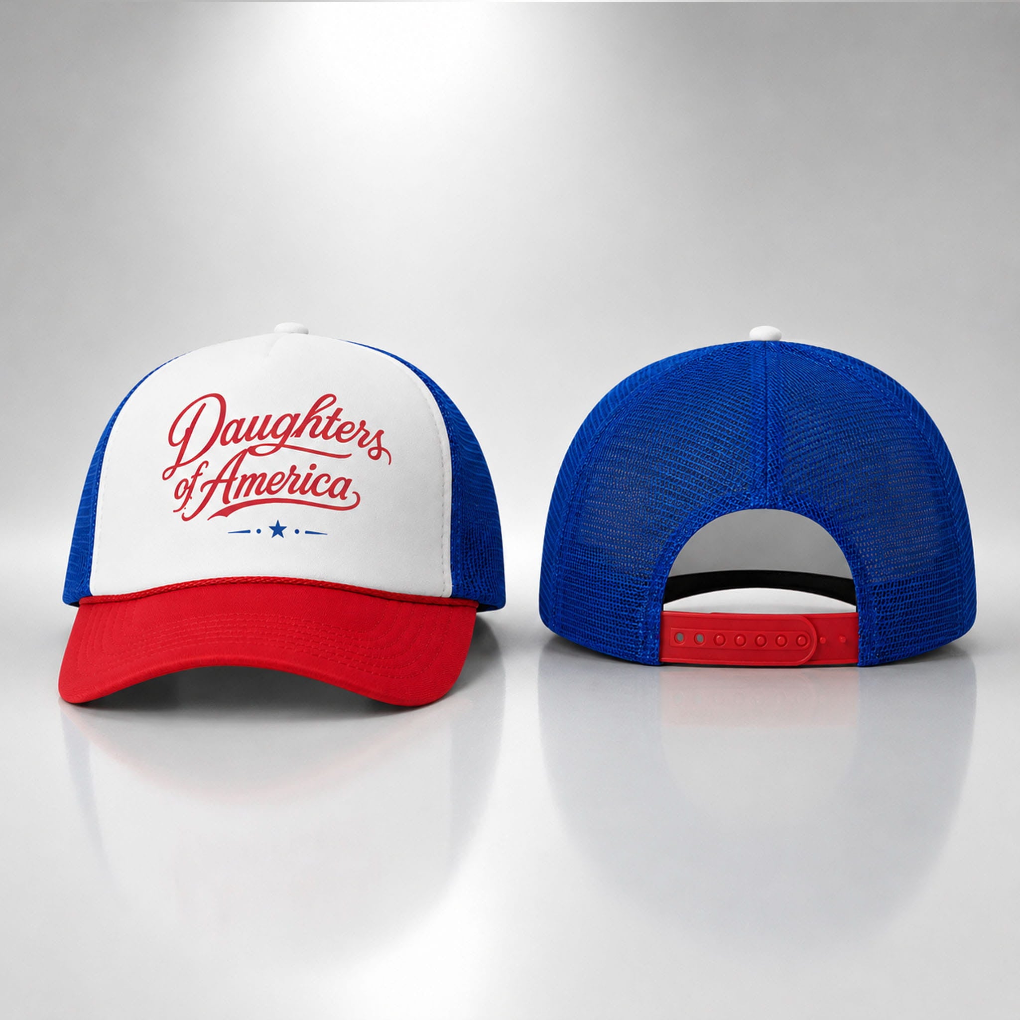 Sage Steele Daughters Of America Trucker Hat 2026 Sage Steele Merch Patriotic Gifts - Loomnari