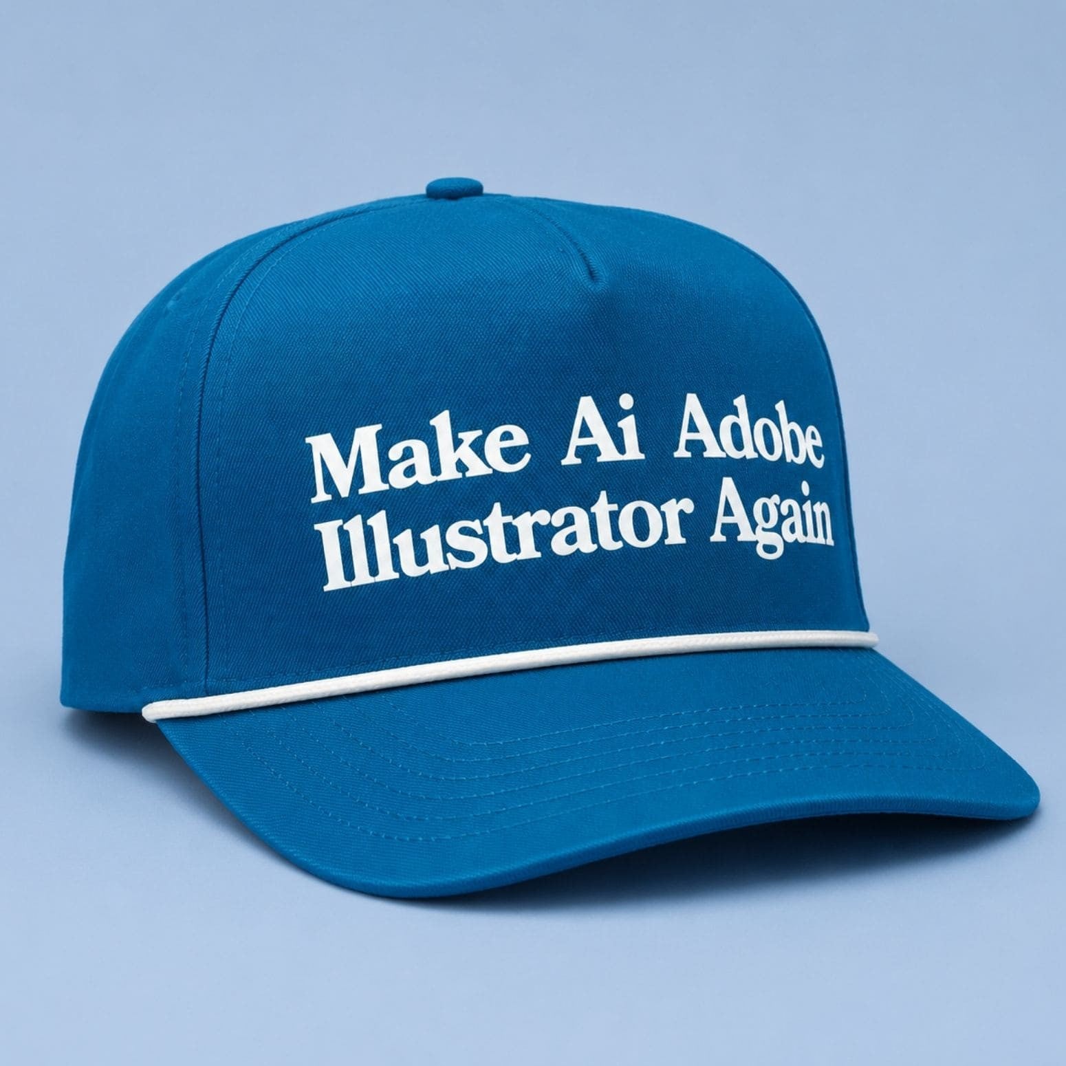 Make Ai Adobe Illustrator Again Hat Embroidered Humorous Cap Gift Ideas For Brothers - Loomnari