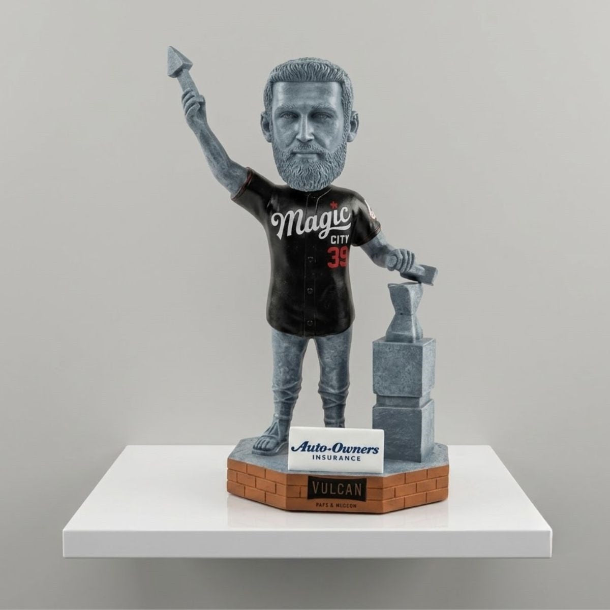 2026 Birmingham Barons Vulcan Funko Pop Birmingham Barons Merch Gift For Baseball Fans - Loomnari