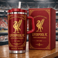 Personalized Liverpool FC 134th Anniversary Luxury Tumbler LFC Merch Gift For Football Fan 2026 - Loomnari