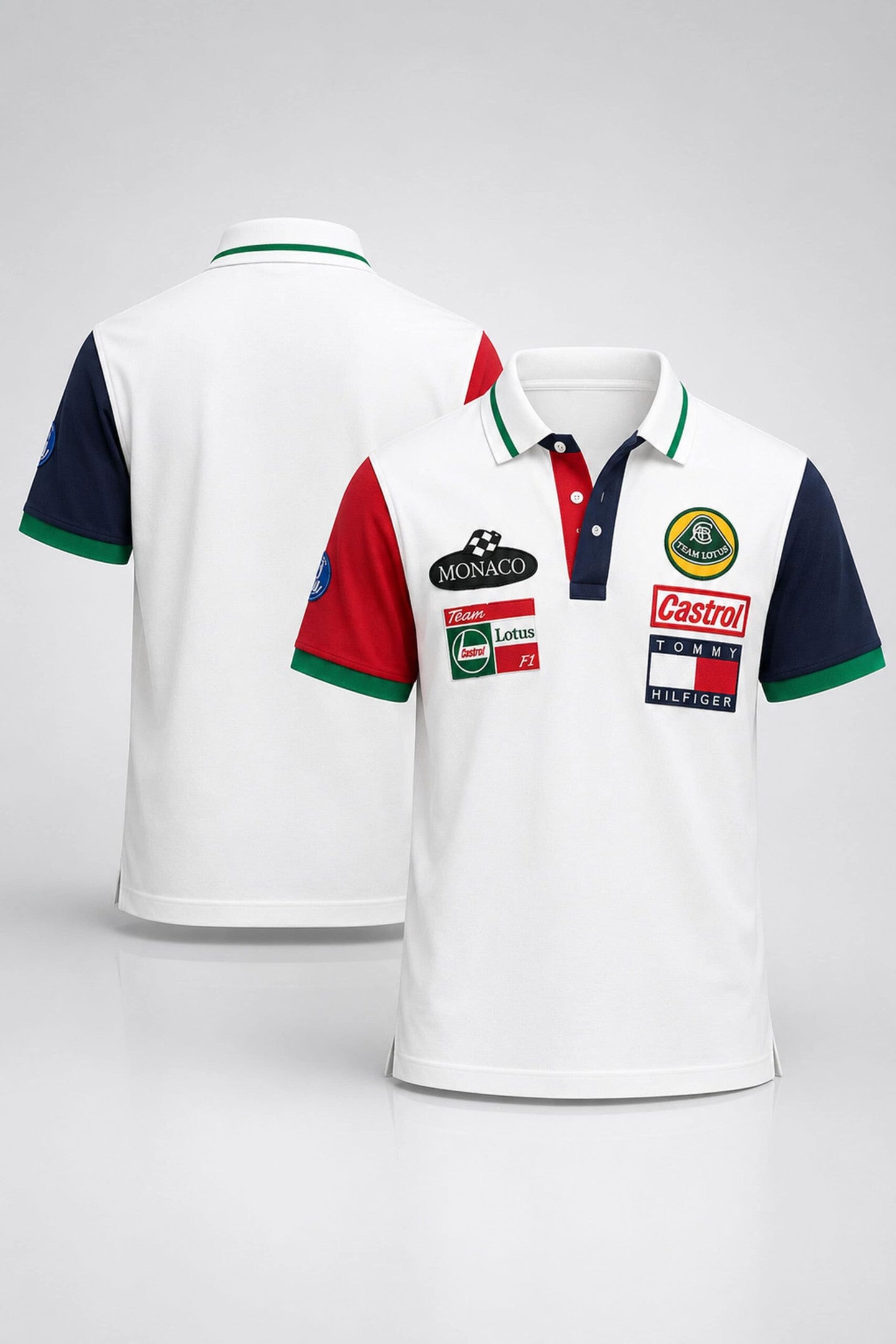 Tupac Shakur 94 Tommy Hilfiger Team Lotus Polo Shirt 2026 Tupac Shakur Merch Gift For Him - Loomnari