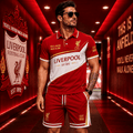 Personalized Liverpool FC 2026 Polo Shirt And Shorts Set LFC Merch Gift For Football Fans - Loomnari