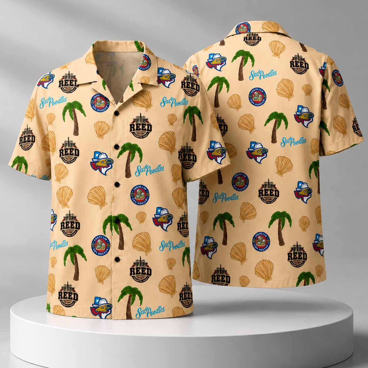 Amarillo Sod Poodles Hawaiian Shirt 2026 Summer Vacation Outfits Sod Poodles Merch Fan Gifts - Loomnari