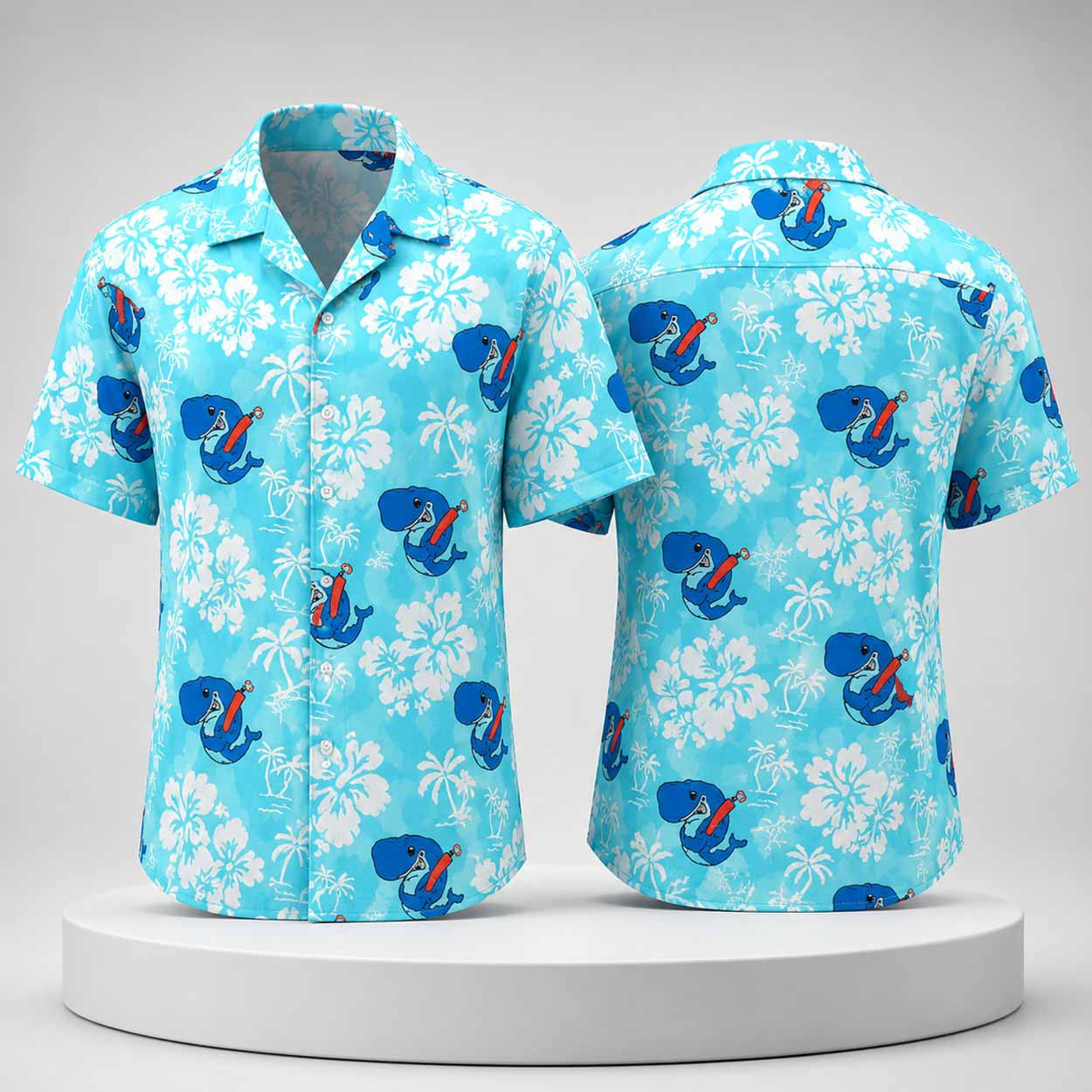 Eugene Emeralds Hawaiian Shirt 2026 Tropical Floral Aloha Shirt Emeralds Merch Gift For Dad - Loomnari