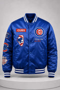 2026 CM Punks Chicago Cubs Varsity Jacket Cubs Merch Birthday Gift Ideas For Husband - Loomnari