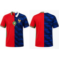 IShowSpeed Morocco France Split Jersey 2026 World Cup Merch Gifts For Football Fans - Loomnari