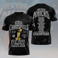 New York Basketball Merch New York Knicks 2026 Finals Champions T-Shirt Present For Him - Loomnari