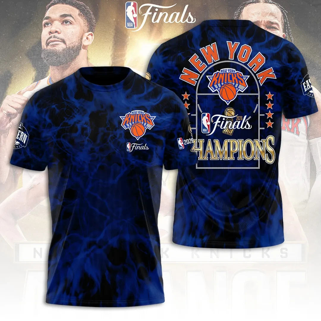 New York Knicks Finals Champions 2026 Shirt Knicks Merch Basketball Fan Clothing Gifts - Loomnari