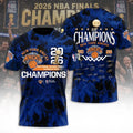 New York Knicks Finals Merch 2026 NY Knicks National Basketball Association Champions Shirt - Loomnari