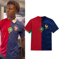IShowSpeed FIFA World Cup 2026 France Vs Morocco Split Special Jersey Gift For Football Fan - Loomnari