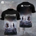 Nier Automata 10th Anniversary Shirt NieR Automata Merch Game Of The YoRHa Edition T-Shirt - Loomnari