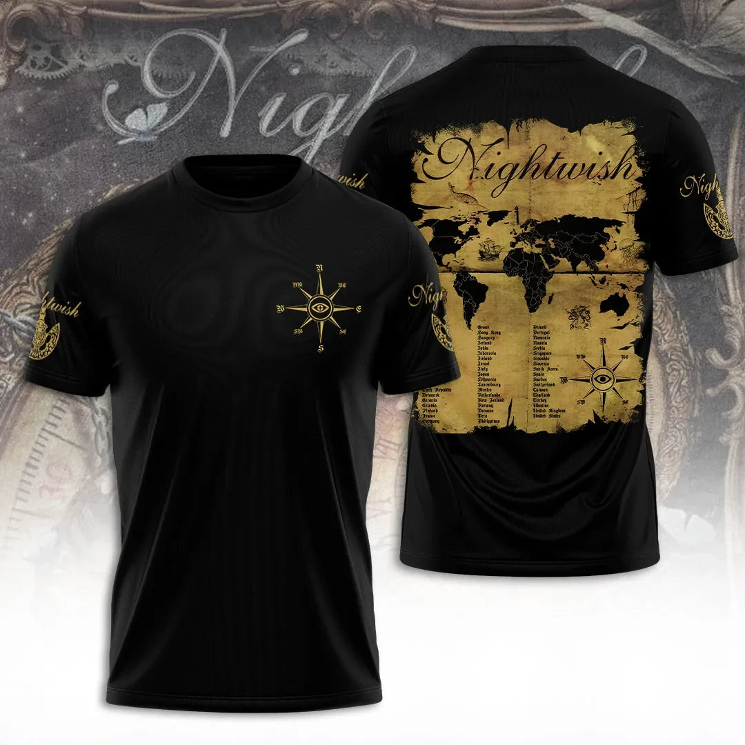 Nightwish 30th Anniversary T-Shirt Nightwish Merch Gift Ideas For Music Lovers - Loomnari