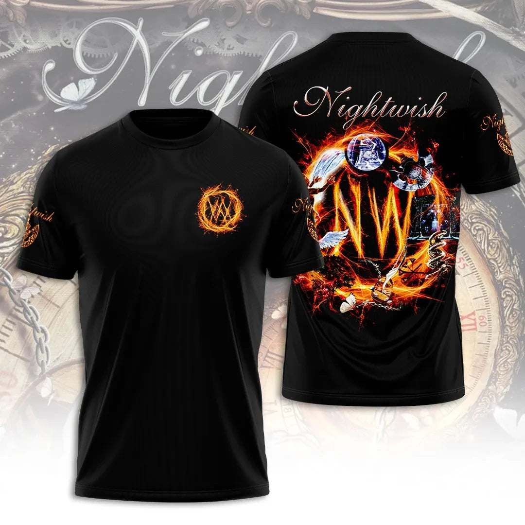Nightwish 30th Anniversary T-Shirt Nightwish Merch Unique Gifts For Music Lovers - Loomnari