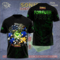 Sonic the Hedgehog 35th Anniversary T-Shirt Forever Fast Sonic the Hedgehog Merch Son Gifts - Loomnari