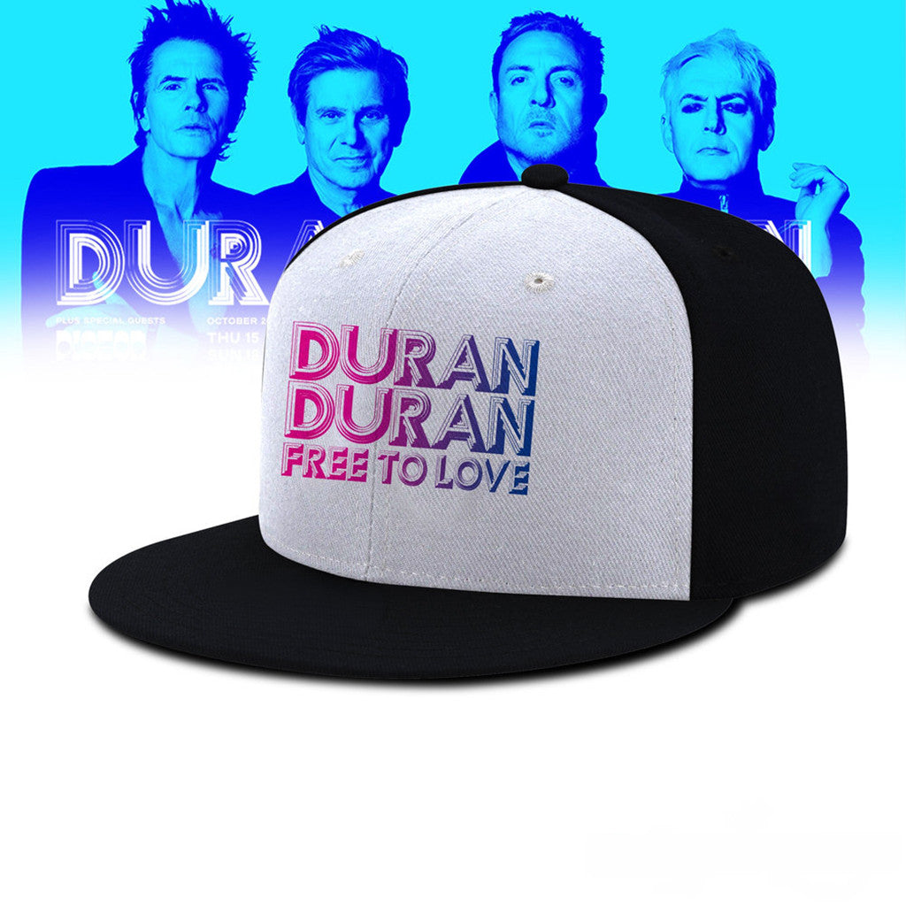 Duran Duran UK EU Autumn Tour 2026 Snapback Hat Free To Love Duran Duran Merch Gift For Fans - Loomnari