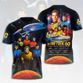 Star Trek 60th Anniversary Thank You For The Memories Shirt Star Trek Merch Gifts For Fan - Loomnari