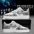 Custom Ice Nine Kills March In Silence Tour 2026 Signature Sneakers INK Merch Gift For Dad - Loomnari