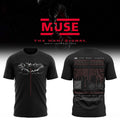 Muse Wow Signal North American Tour 2026 T-Shirt Muse Tour Merch Best Gift For Band Fans - Loomnari