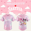 Seattle Mariners x Hello Kitty Theme Nights Jersey Mariners Merch Gifts For Baseball Fans - Loomnari