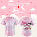 St Louis Cardinals x Hello Kitty Theme Nights Jersey Cardinals Merch Gifts For Baseball Fans - Loomnari
