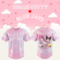 Toronto Blue Jays x Hello Kitty Theme Nights Jersey Jays Merch Best Gifts For Baseball Fans - Loomnari