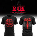 Muse Wow Signal North American Tour 2026 Shirt Muse Tour Merch Best Gift For Rock Lovers - Loomnari