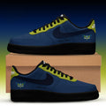 Custom Dallas Wings WNBA X Back 2 Black Shoes Sneakers Dallas Wings Merch Basketball Fan Gifts - Loomnari