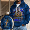 NY Knicks Merch New York Knicks 2026 Finals Champions Quarter Zip Hoodie Basketball Clothing - Loomnari