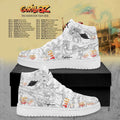 Custom Gorillaz The Mountain Tour 2026 2027 Signature Sneakers Music Fan Shoes Gorillaz Merch - Loomnari
