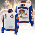 New York Knicks Finals Champions 2026 Varsity Jacket New York Basketball Merch Gifts For Fans - Loomnari