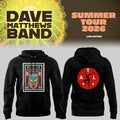 Dave Matthews Band Summer Tour 2026 Hoodie Black Dave Matthews Band Merch Gift For Music Fans - Loomnari