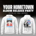 Jonas Brothers Greetings From Your Hometown Concert Hoodie Jonas Brothers Tour 2025 Merch - Loomnari