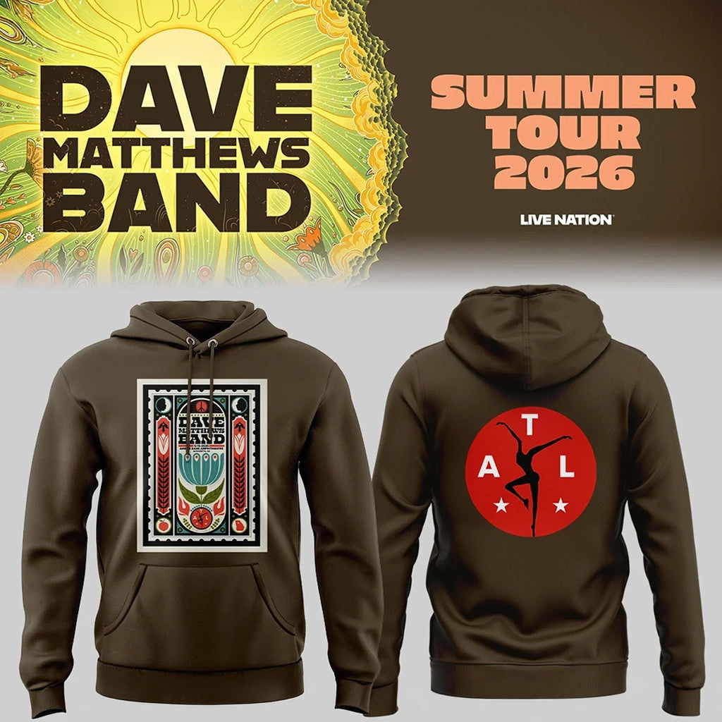 Dave Matthews Band Summer Tour 2026 Hoodie Dave Matthews Band Merch Gift For Music Lover - Loomnari