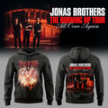 Jonas Brothers The Burning Up Tour All Over Again 2026 Hoodie Jonas Brothers Tour Merch - Loomnari