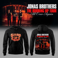 Jonas Brothers The Burning Up Tour All Over Again 2026 Hoodie Jonas Brothers Concert Merch - Loomnari