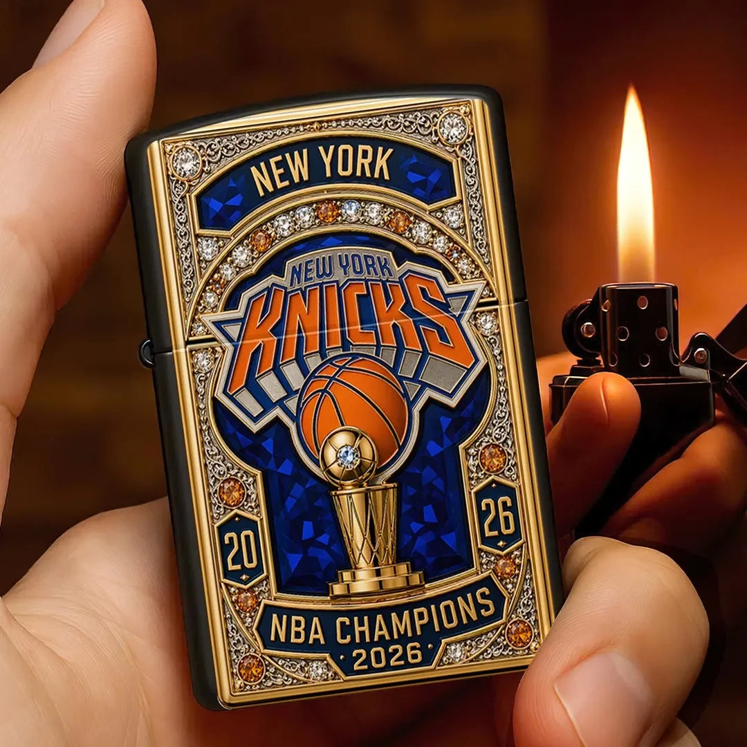 New York Knicks Finals Champions 2026 Lighter Case Knicks Merch Gifts For Brother - Loomnari