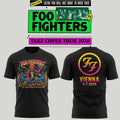 Foo Fighters Take Cover Tour 2026 At Ernst Happel Stadion Vienna T-Shirt Foo Fighters Merch - Loomnari