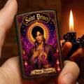 Prince Merch Saint Prince Purple Mystery Lighter Case Birthday Gift For Husband - Loomnari