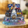 Star Trek 60th Anniversary Acrylic Plaque Thank You Gene Roddenberry Star Trek Merch Room Decor - Loomnari