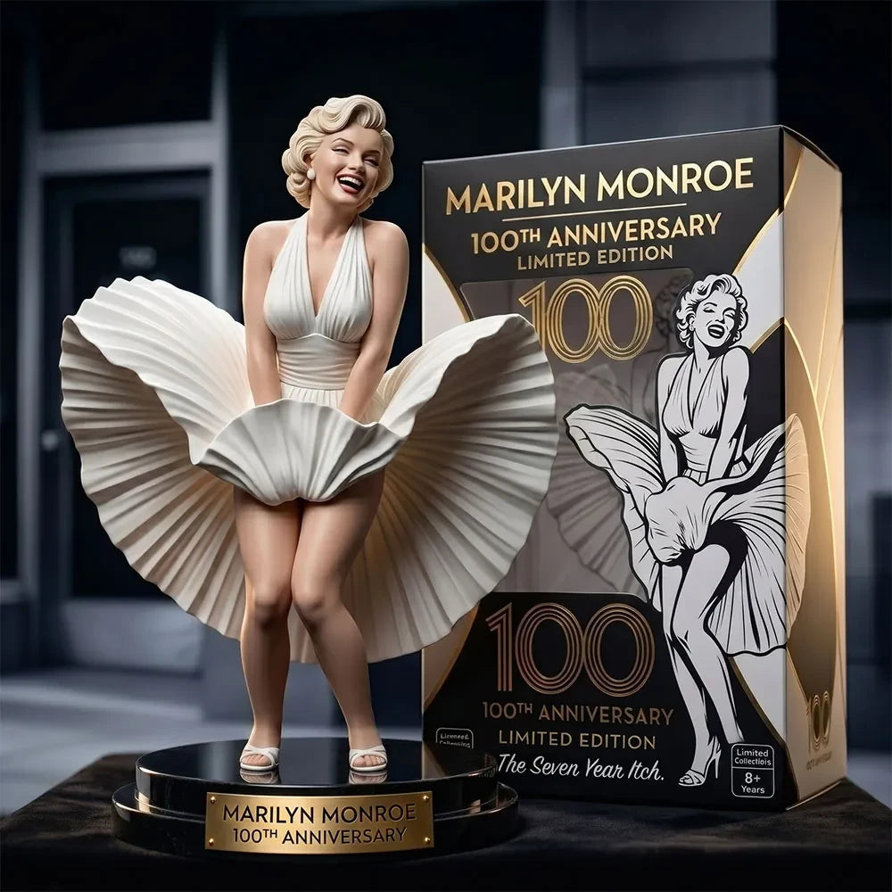 Marilyn Monroe 100th Anniversary Funko Pop Marilyn Monroe Merch Display Decor - Loomnari