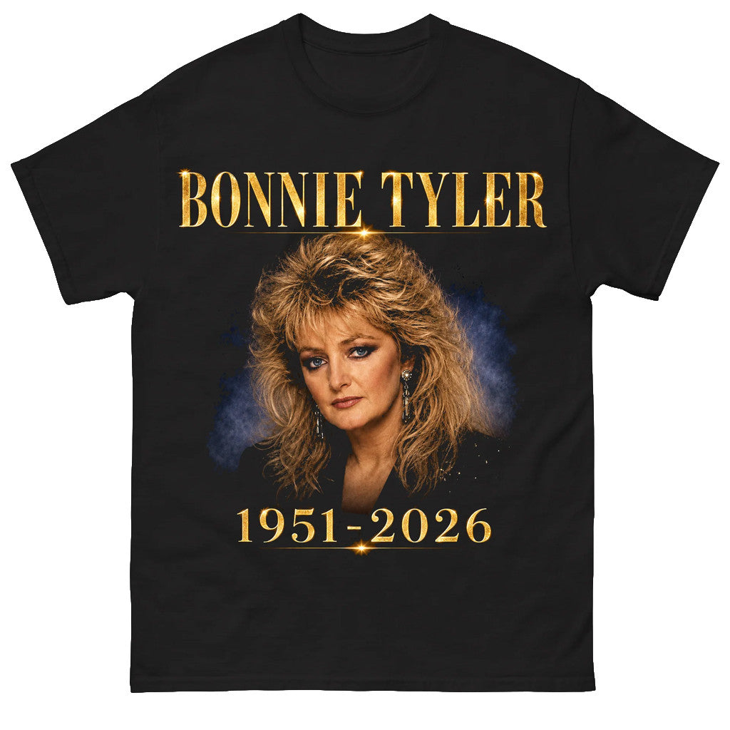Bonnie Tyler 1951 2026 Memorial T-Shirt RIP Bonnie Tyler Merch Gift For Music Fans - Loomnari