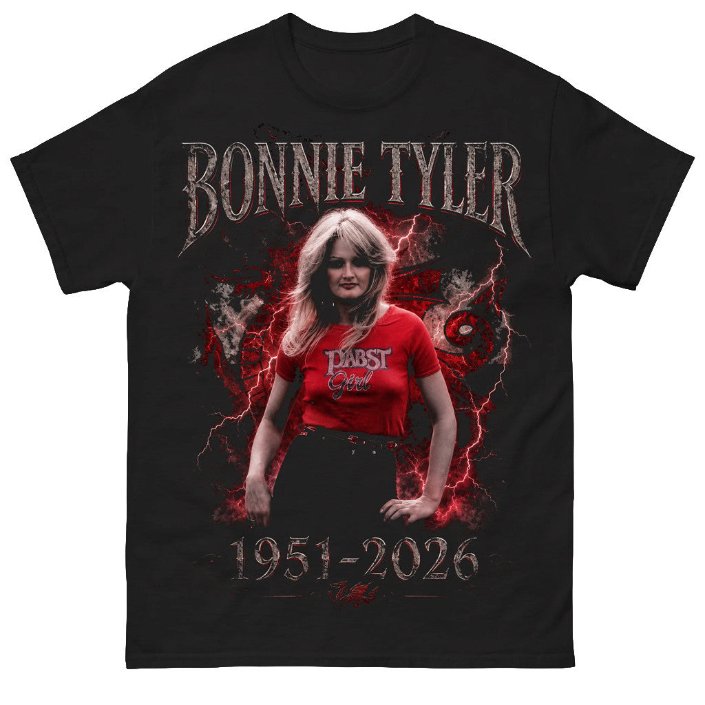 Bonnie Tyler 2026 Memorial T-Shirt RIP Shirt Bonnie Tyler Merch Gift For Fans - Loomnari