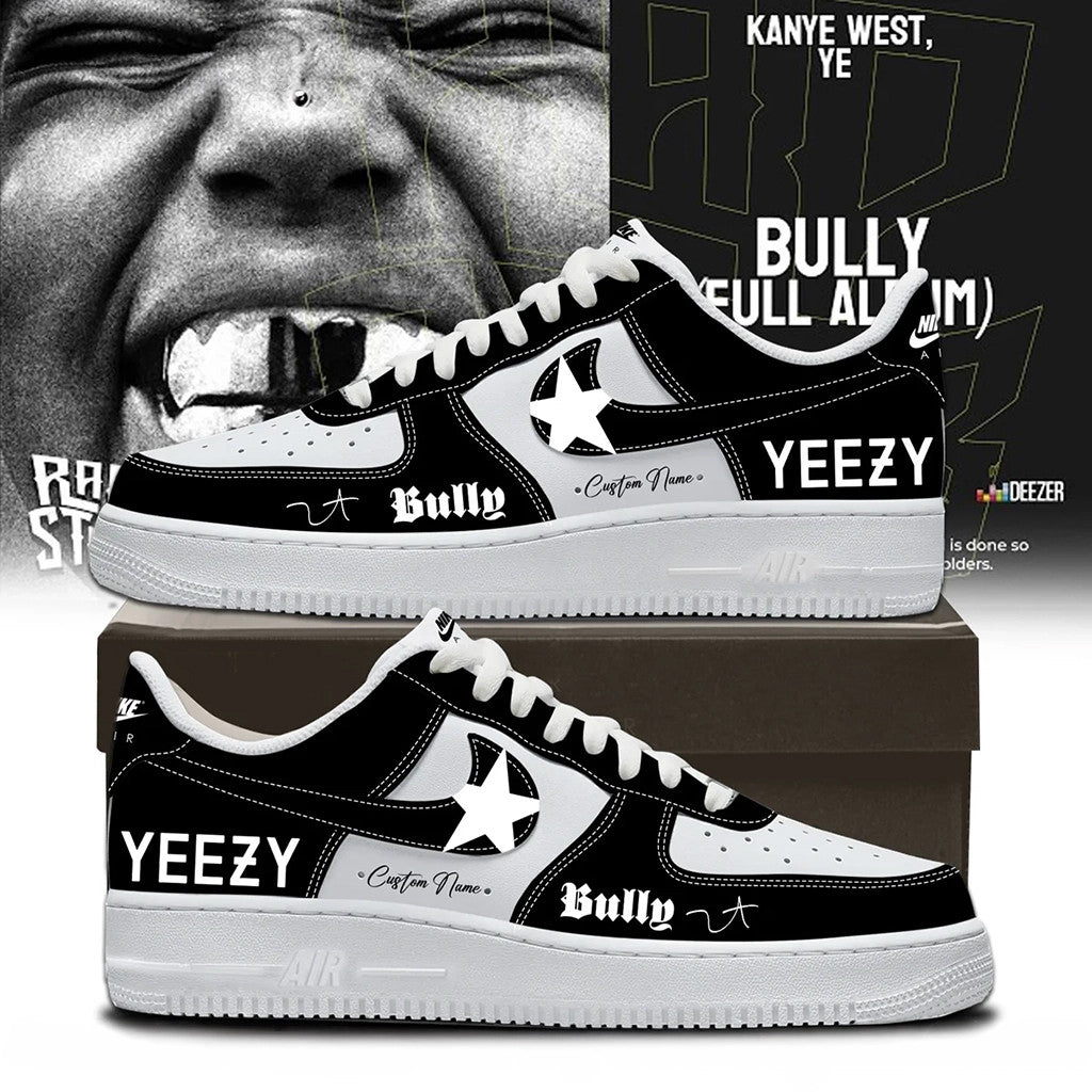 Personalized Kanye West YE Bully 2026 Shoes Sneakers Kanye West Concert Merch Gift For Fans - Loomnari