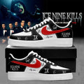 Personalized Ice Nine Kills March In Silence Tour 2026 Sneaker Fan Shoes INK Merch Signature - Loomnari