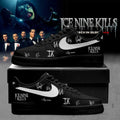 Personalized Ice Nine Kills March In Silence Tour 2026 Sneaker For Fans INK Merch Signed - Loomnari
