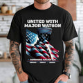 United With Major Watson Impeach Convict Remove Patriotic T-Shirt Honoring Sacrifice Apparel - Loomnari
