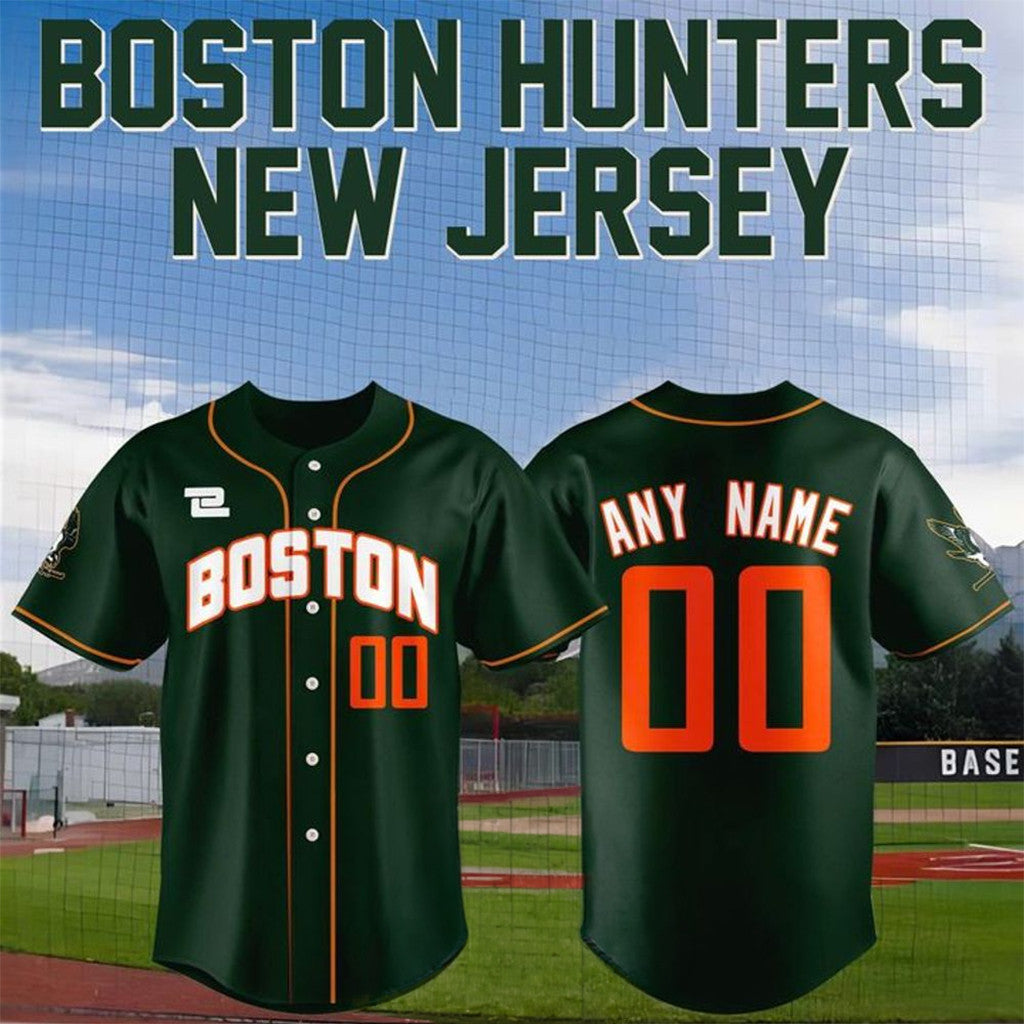 Personalized Boston Hunters WPBL New 2026 Season Away Baseball Jersey Boston Hunters Merch - Loomnari