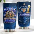 NY Knicks Merch New York Knicks 2026 Finals Champions Tumbler Basketball Fan Gifts - Loomnari